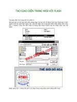 Tài liệu Tạo giao diện trang web với Flash P17 pdf