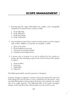 Tài liệu Project Management Professional-Chapter 11a (Question) ppt