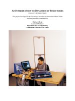 Intro to dynamics of structures 