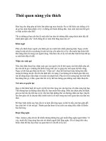 Tài liệu Thói quen nàng yêu thích docx