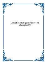 Tài liệu Collection of all geometric world champion P3 pptx