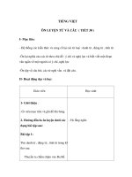 Tài liệu Tiếng việt - ÔN LUYỆN TỪ VÀ CÂU ( TIẾT 30 ) pdf