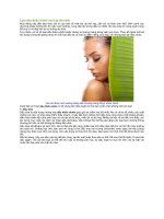 Loại dầu thiên nhiên nuôi da tốt nhất 