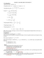 Tài liệu Chương IV: Dao động điện từ - Sóng điện từ pptx