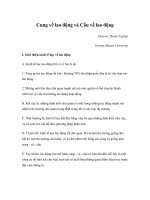 Tài liệu Kinh tế lao động - Phần 1 pptx