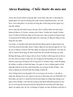 Tài liệu Alexa Ranking - Chiếc thước đo méo mó docx