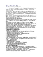 Tài liệu Bệnh lao pdf