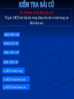 tiết 50 đường tròn noi tiếp đường tròn ngoai tiếp