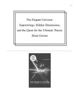Tài liệu The Elegant Universe: Superstrings, Hidden Dimensions, and the Quest for the Ultimate Theory docx