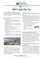 Tài liệu Project Background - Vietnamese ppt