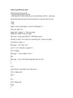 Tài liệu Phân trang PHP hoàn chỉnh docx