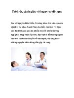 Tài liệu Trời rét, cảnh giác với nguy cơ đột quỵ pdf