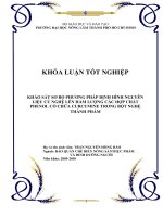 Tài liệu Luận văn tốt nghiệp 