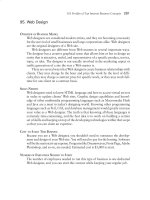 Tài liệu Part 11_101 Internet Businesses You Can Start From Home doc