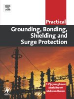 Practical grounding bonding shielding and surge protection 