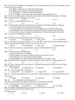 Tài liệu Bài tập hoá học docx