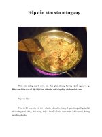 Tài liệu Hấp dẫn tôm xào măng cay pdf