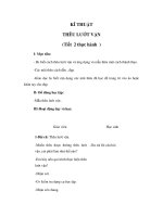 Tài liệu Kỹ thuật - THÊU LƯỚT VẶN (Tiết 2 thực hành ) pptx