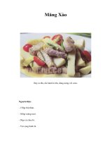 Tài liệu Măng Xào doc