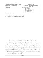 Tài liệu HÓA HỌC & ĐỘC HỌC MÔI TRƯỜNG pptx