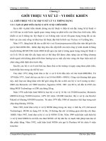 Tài liệu Chương 1: GIỚI THIỆU VỀ CÁC HỌ VI XỬ LÝ VÀ THÔNG DỤNG ppt