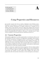 Tài liệu A Using Properties and Resources doc