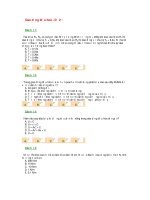 Tài liệu Trắc nghiệm dao động điều hòa - Đề 2 docx