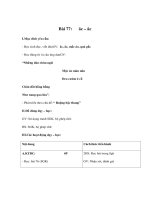 Tài liệu Tiếng việt lớp 1 - Bài 77: ăc – âc docx