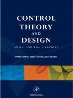 Control theory and design   patrizio colaneri  jose c  geromel  arturo locatelli 