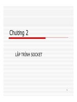 Tài liệu Chương 2: Lập trình Soket pptx