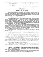 Tài liệu Báo cáo kiểm soát năm 2008 doc