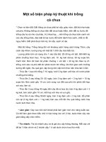 Tài liệu Một số biện pháp kỹ thuật khi trồng cà chua ppt