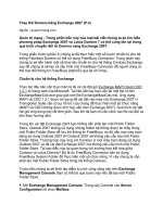 Tài liệu Thay thế Domino bằng Exchange 2007 (P.4) pdf