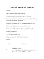 Tài liệu Trả lại giấy phép chế biến khoáng sản doc