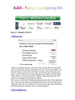 Tài liệu AJAX – Tương lai của Web 2.0 part 15 pptx