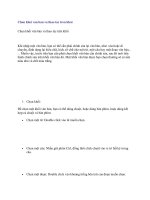 Tài liệu Chọn khối văn bản và thao tác trên khối docx