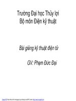 Tài liệu Bài Giảng Cấu Tạo Bán Dẫn docx