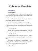 Tài liệu Nuôi trùng trục ở Trung Quốc doc
