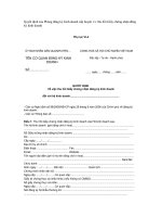 Tài liệu Quyết định của Phòng đăng ký kinh doanh pptx