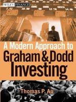 Tài liệu Graham and Dodd Investing ppt