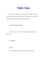 Tài liệu Thiết Chẩn doc