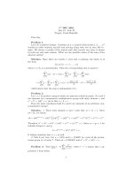 Tài liệu Đề thi Olympic sinh viên thế giới năm 2001 ppt