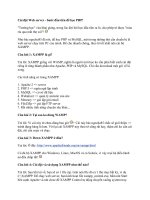 Tài liệu PHP Tutorial part 13 ppt