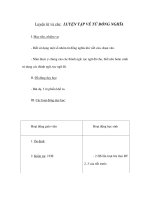 Tài liệu Luyện từ và câu - LUYỆN TẬP VỀ TỪ ĐỒNG NGHĨA pptx