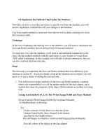 Tài liệu Implement the Methods That Update the Database pptx