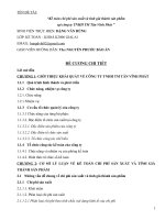 Tài liệu TÊN ĐỀ TÀI: “Kế toán chi phí sản xuất và tính giá thành sản phẩm tại công ty TNHH TM Tân Vĩnh Phát ” docx