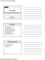 Tài liệu Nghiên cứu khoa học kinh doanh_ Chương 5 doc