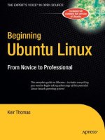 Tài liệu Beginning Ubuntu Linux - From Novice To Professional ppt