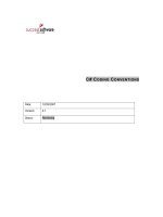 CSharp coding conventions 