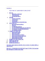 Tài liệu Dự án đầu tư-khái niệm và thuật ngữ_chương 1 pptx